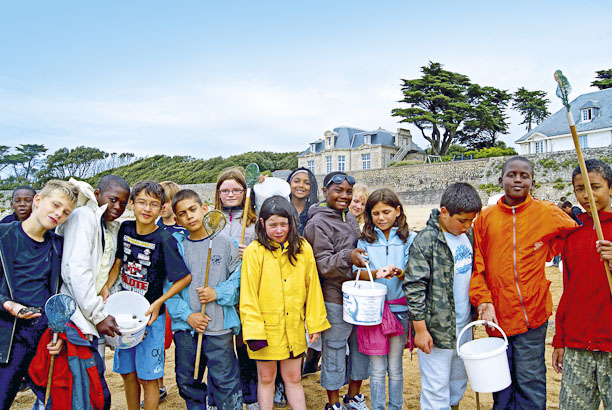 Vacances pour tous - colonies de vacances  - Batz-sur-Mer - Défi nature