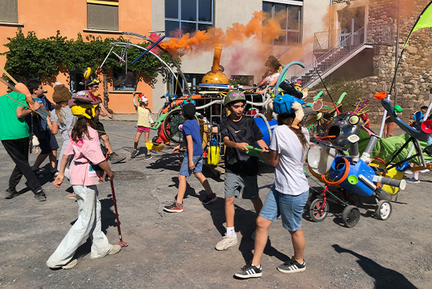 Vacances pour tous - colonies de vacances  - Colempce - Bidouillage écoartistique