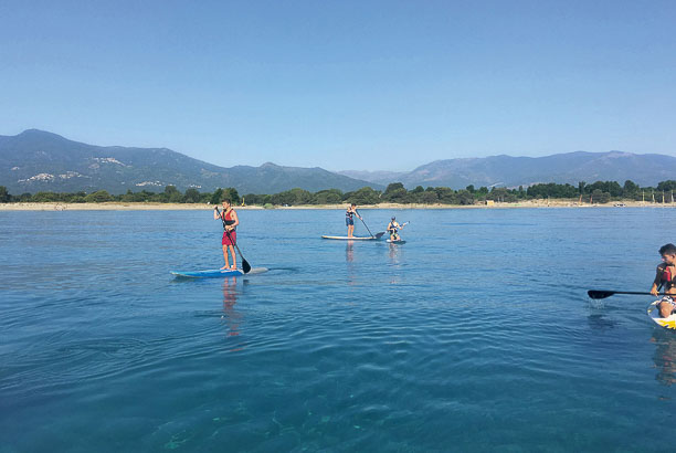 Vacances pour tous - colonies de vacances  - Querciolo - Voile sur l'île de Beauté