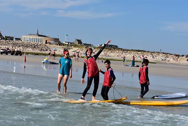 Vacances pour tous - colonies de vacances  - Plozévet - Breizh'surfeur