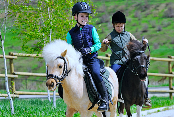 Vacances pour tous - colonies de vacances  - Chevillon - Au trot avec mon poney