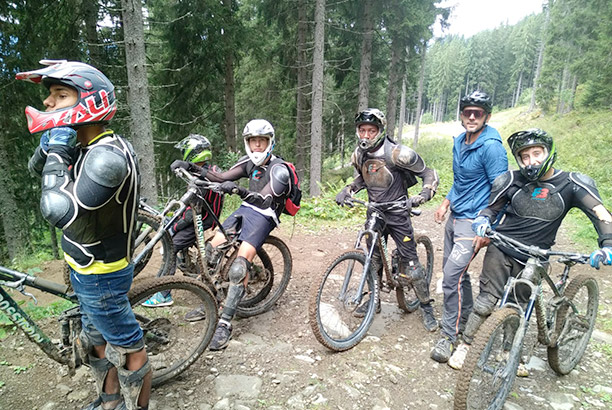 Vacances pour tous - colonies de vacances  - Les Carroz-d'Arâches - Ride aux Carroz