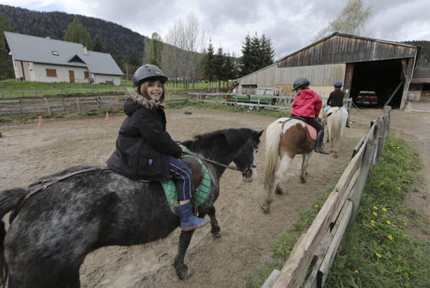 Vacances pour tous - colonies de vacances  - Autrans - Vertaco' cheval