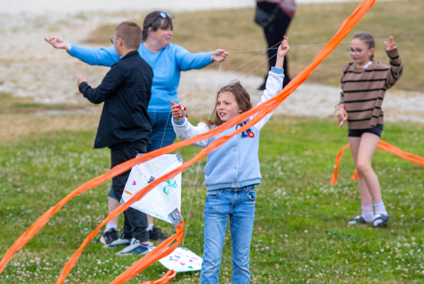 Vacances pour tous - colonies de vacances  - Gouville-sur-Mer - Du vent dans les voiles