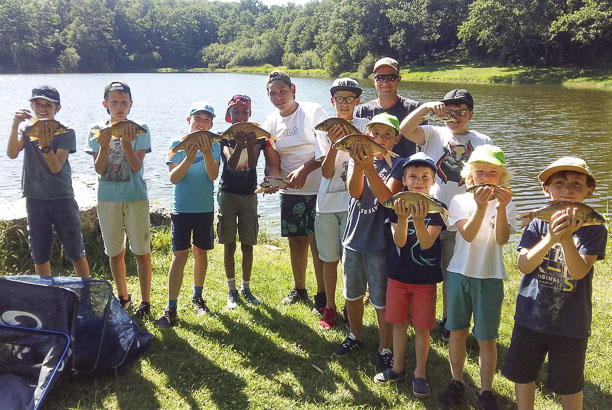 Vacances pour tous - colonies de vacances  - Pont-de-Salars - De fil en hameçon