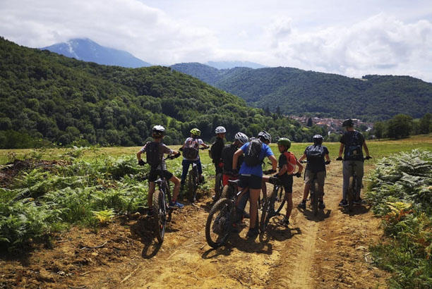 Vacances pour tous - colonies de vacances  - Aspet - VTT Pyrénées