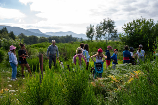 Vacances pour tous - colonies de vacances  - Murat-le-Quaire - Les explorateurs des monts Dore