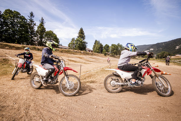 Vacances pour tous - colonies de vacances  - Autrans - Vertaco' moto