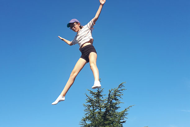 Vacances pour tous - colonies de vacances  - Le Bessat - Cirque et trampoline