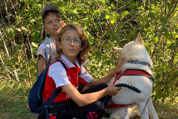 Vacances pour tous - colonies de vacances  - Neig'Alpes - Les Carroz - Les malamutes des Carroz