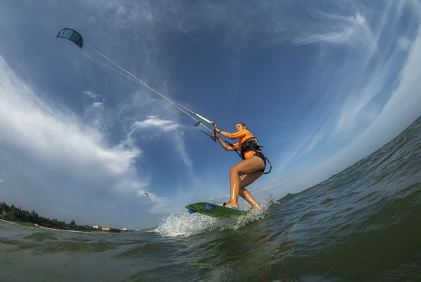 Vacances pour tous - colonies de vacances  - Biscarrosse - Kitesurf and glisse