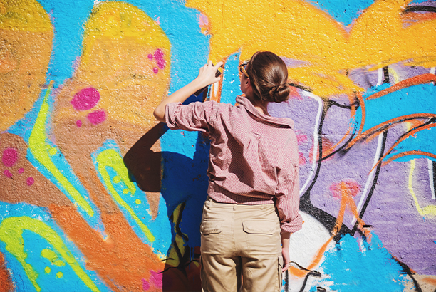 Vacances pour tous - colonies de vacances  - Mûrs-Érigné - Street art