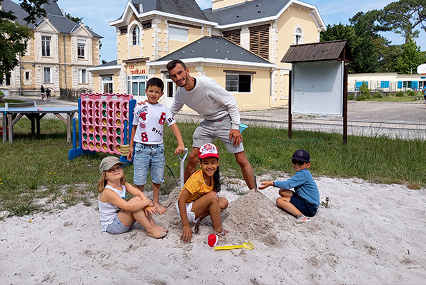 Vacances pour tous - colonies de vacances  - Taussat - Premières vacances à l'océan