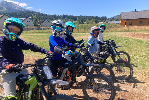 Vacances pour tous - colonies de vacances  - Arêches-Beaufort - Mountain'biker