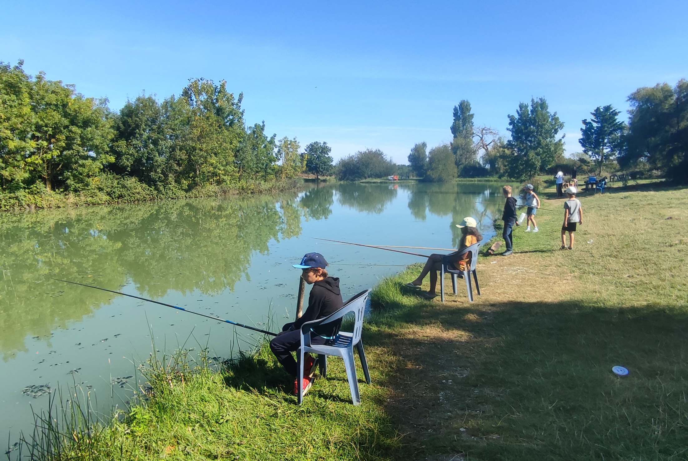 Vacances pour tous - colonies de vacances  - Mornac sur Seudre - Garde la pêche !