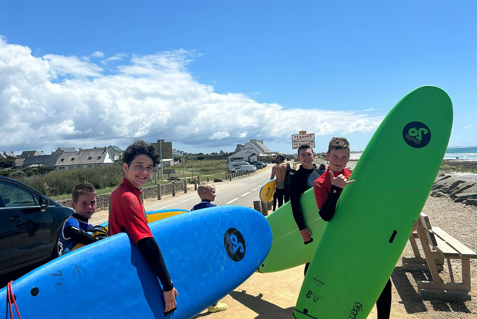 Vacances pour tous - colonies de vacances  - Plozévet - Breizh' surfeur