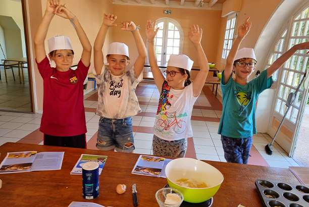 Vacances pour tous - colonies de vacances  - Cassen - 3-2-1 pâtissez ! Vacances pour tous - colonies de vacances  - Cassen - 3-2-1 pâtissez !